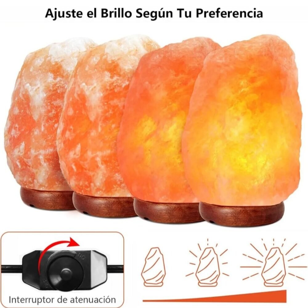 LÁMPARA DE SAL 3 kg a 5 kg - Imagen 4