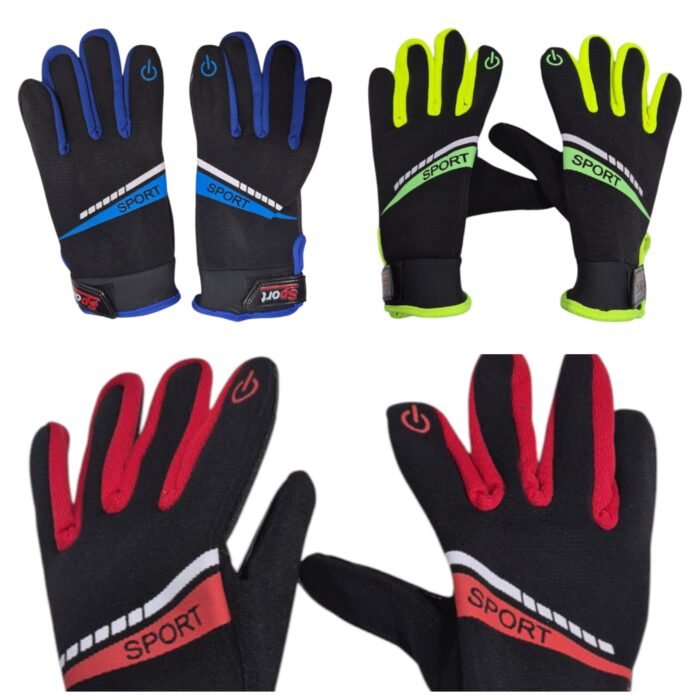 GUANTES DE ADULTO PARA MOTO 2 DEDOS TOUCH