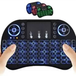 MINI TECLADO INALÁMBRICO PARA SMART TV, PC, TABLET