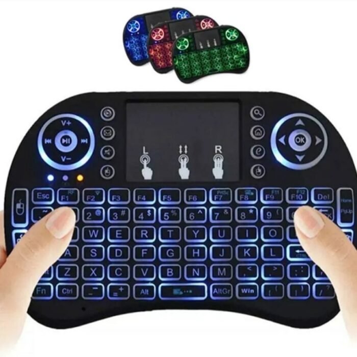 MINI TECLADO INALÁMBRICO PARA SMART TV, PC, TABLET