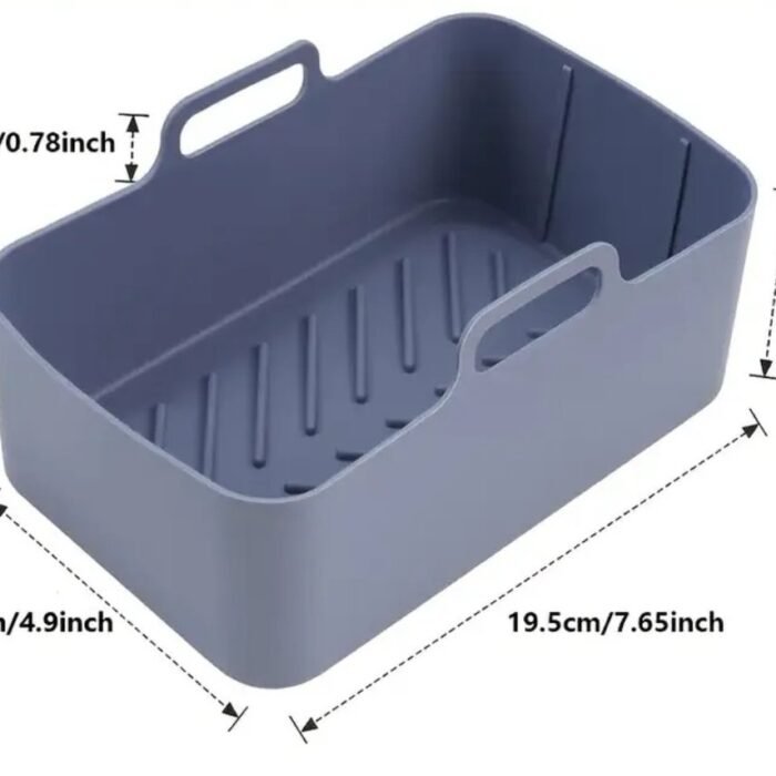 MOLDE SILICONA RECTANGULAR PARA FREIDORA DE AIRE