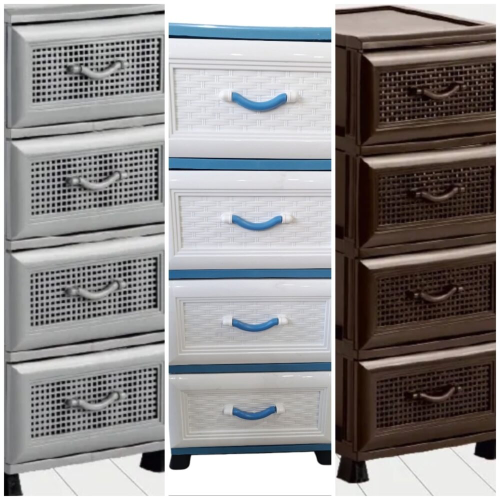 ORGANIZADOR PLÁSTICO CON 4 CAJONES