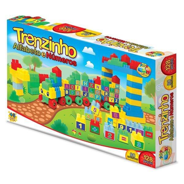 BLOQUES DE PLÁSTICO 128 PIEZAS CON STICKERS