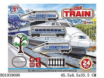 PISTA DE TREN CON LUZ Y SONIDO