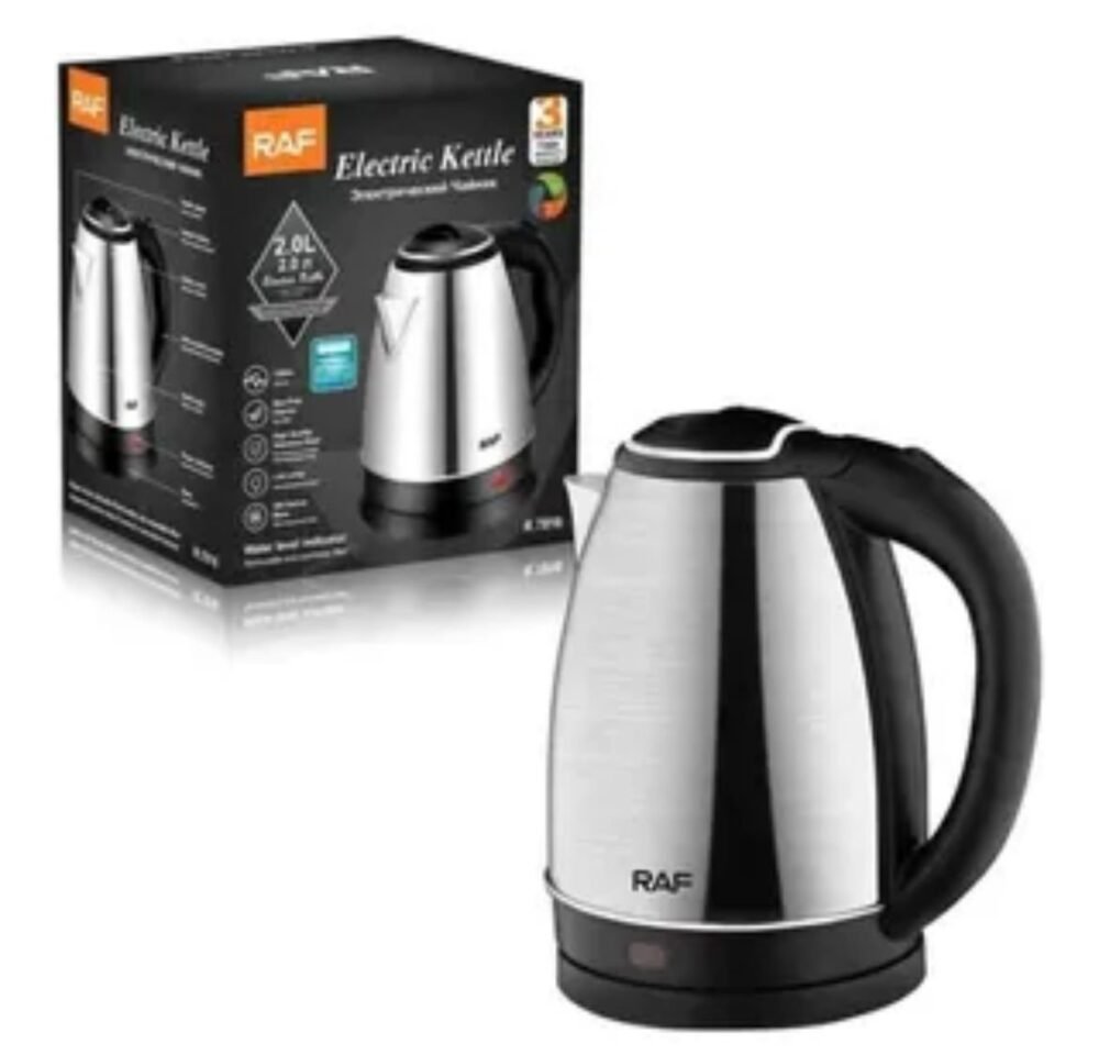 JARRA ELECTRICA ACERO INOX.
CAPACIDAD 2 LT