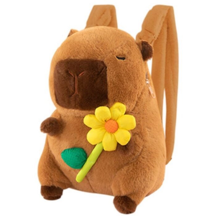 CAPYBARA PELUCHE MOCHILA 30 cm