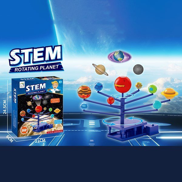 SISTEMA SOLAR GIRATORIO 
CON PROYECTOR