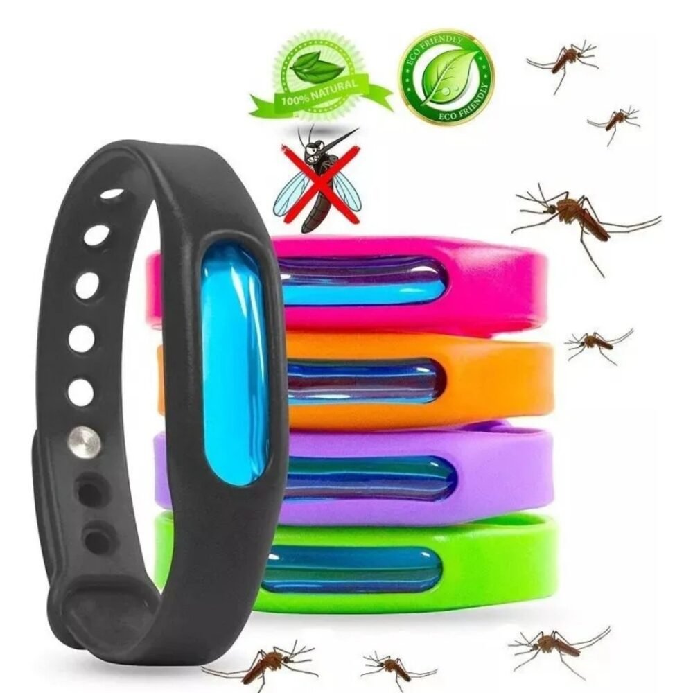 PULSERA ANTIMOSQUITOS EN SILICONA CON CÁPSULA REPELENTE DE MOSQUITOS - Imagen 2