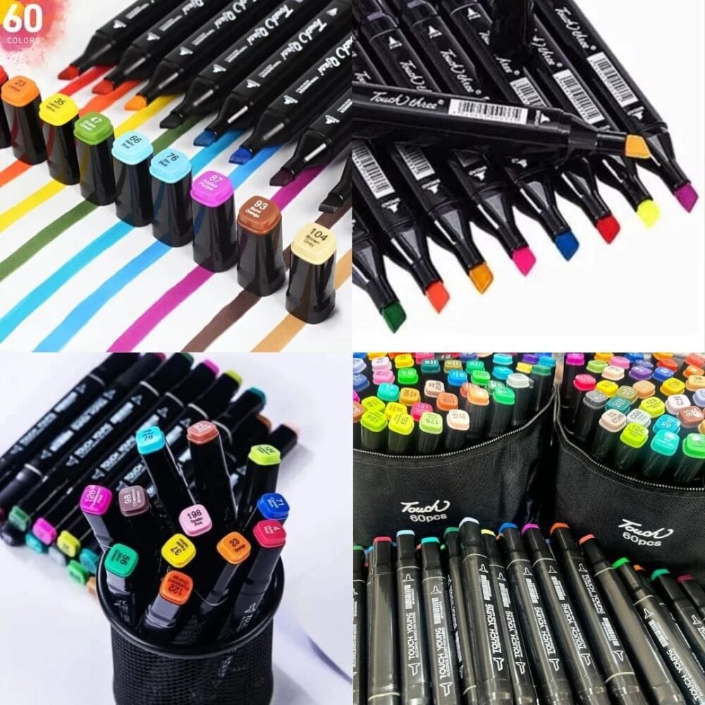 MARCADORES DOBLE PUNTA X 60