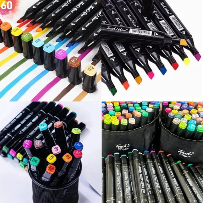 MARCADORES DOBLE PUNTA X 60