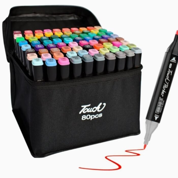 MARCADORES DOBLE PUNTA X 80