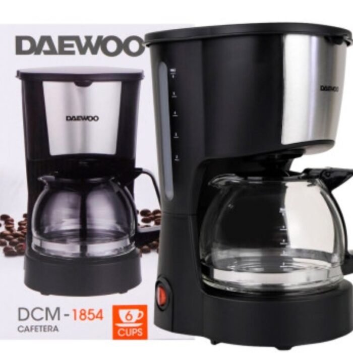 CAFETERA ELECTRICA DAEWOO 
CAPACIDAD 600 ml