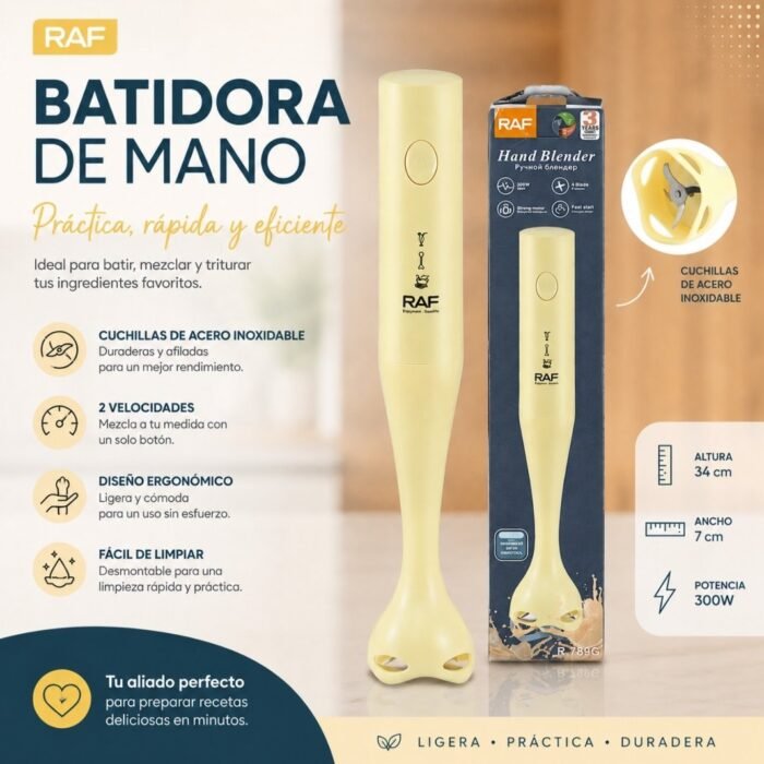 MIXER BATIDOR DE MANO